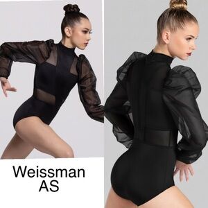 Black leotard AS